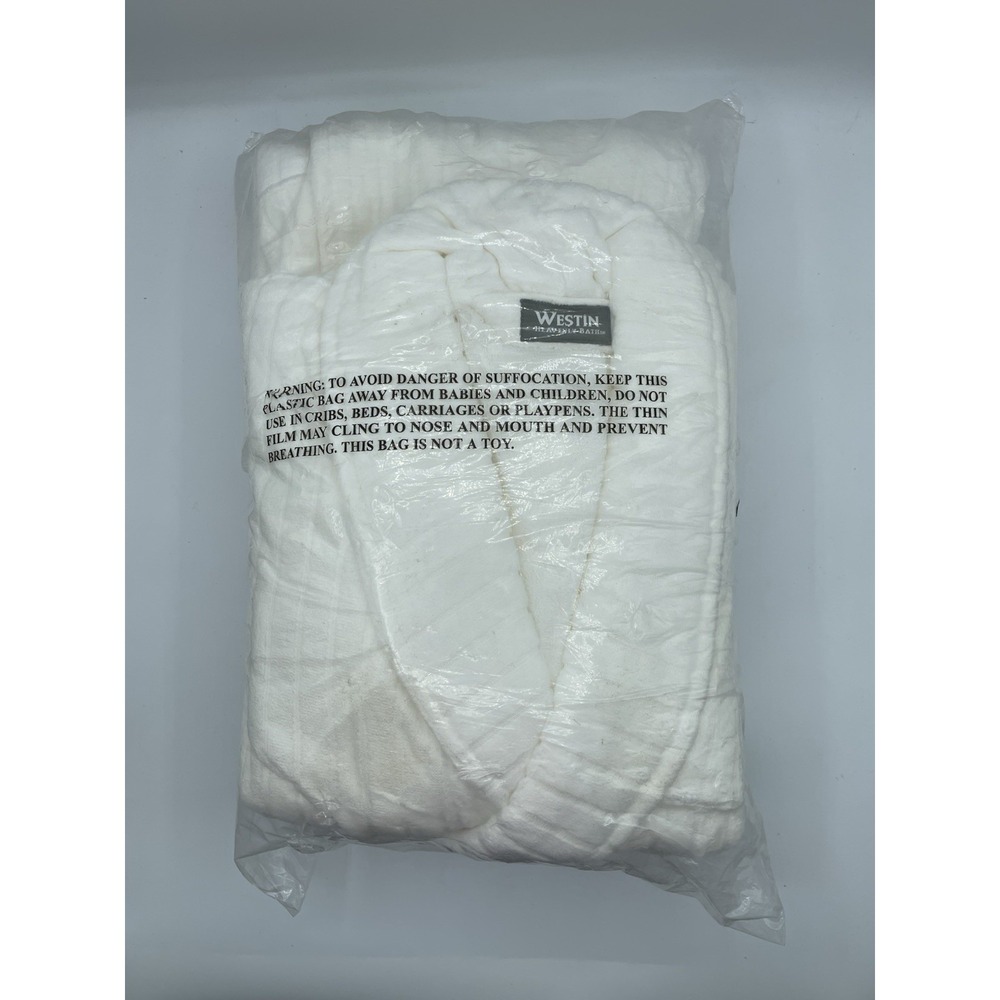 Westin Marriott Hotel Luxury Bath Robe, Heavenlybath, One Size Fit Most, White